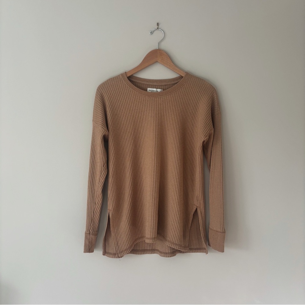 Abercrombie & Fitch Waffle Sweater